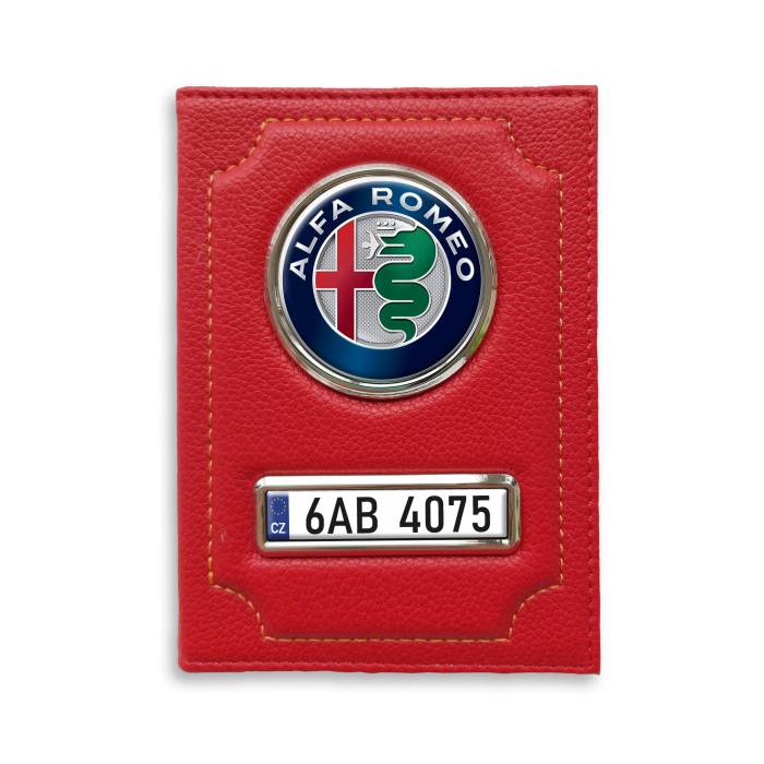 Personalizovaná peněženka na doklady Alfa Romeo