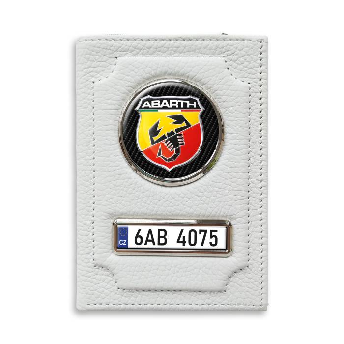 Personalizovaná peněženka na doklady Abarth