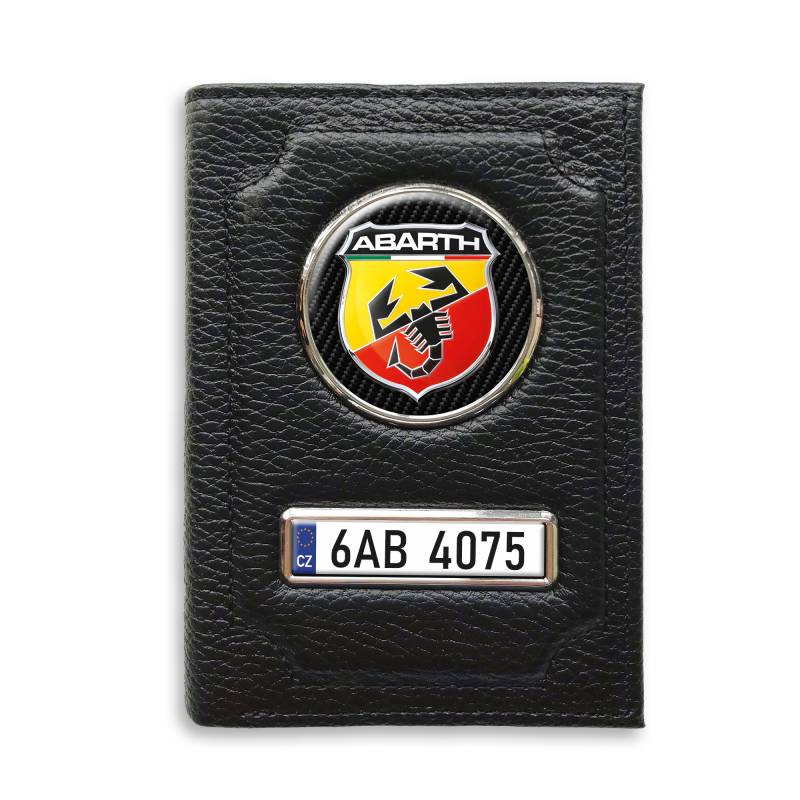 Personalizovaná peněženka na doklady Abarth