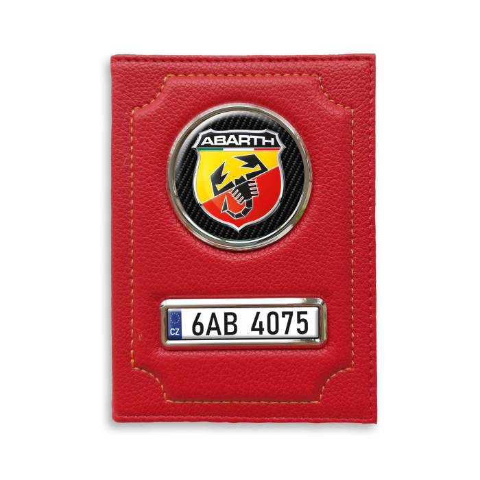 Personalizovaná peněženka na doklady Abarth