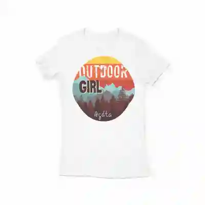 Personalizovaná tričko - Outdoor Girl