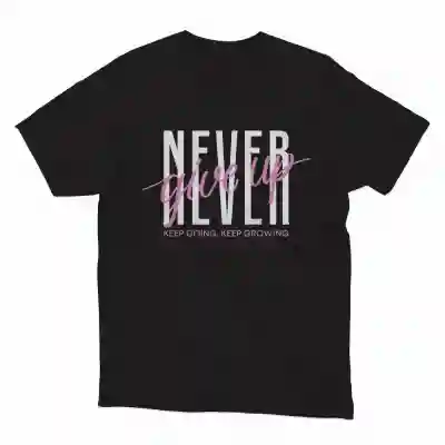 Personalizovaná tričko - Never give up