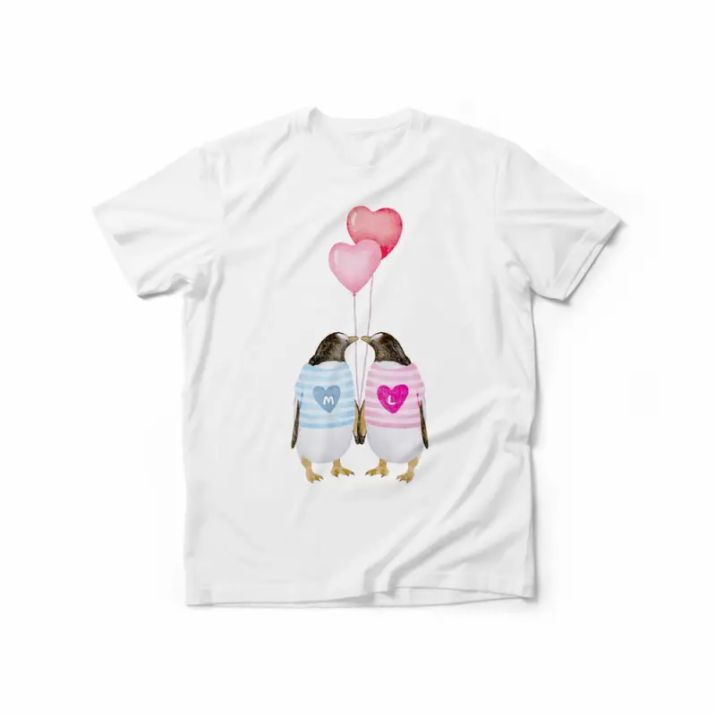 Personalizovaná tričko - Tučňáci