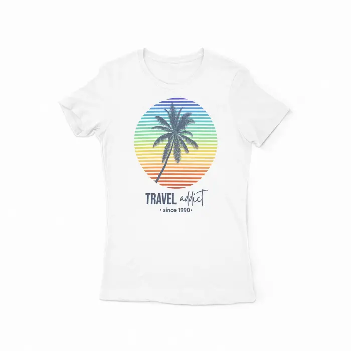 Personalizovaná tričko - Travel addict