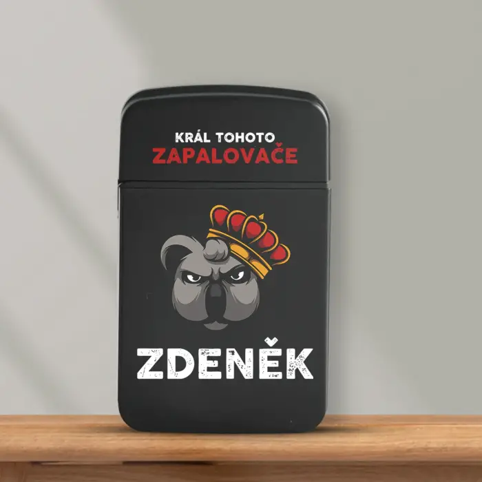 Personalizovaný zapalovač - Král