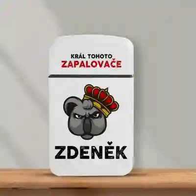 Personalizovaný zapalovač - Král