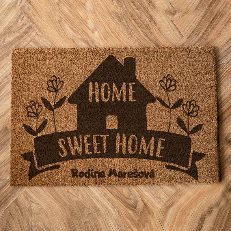 Personalizovaná rohožka Home Sweet Home