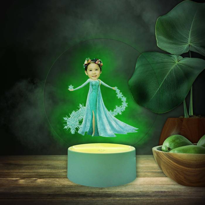 Personalizovaná LED lampa - Elsa