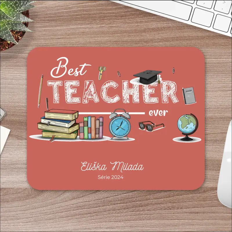 Vlastní podložka pod myš - Nejlepší učitel