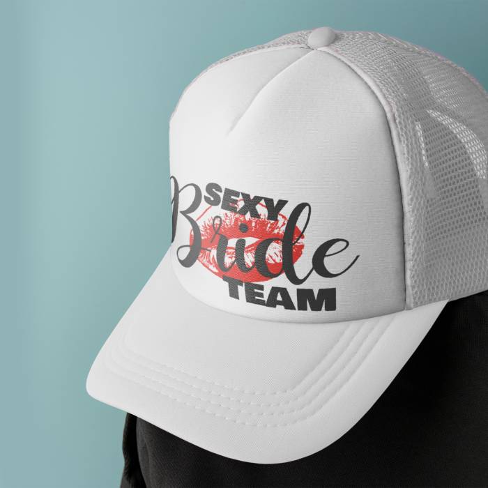 Personalizovaná čepice - Sexy bride team