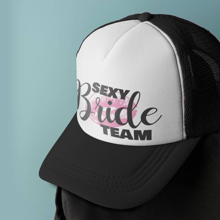 Personalizovaná čepice - Sexy bride team