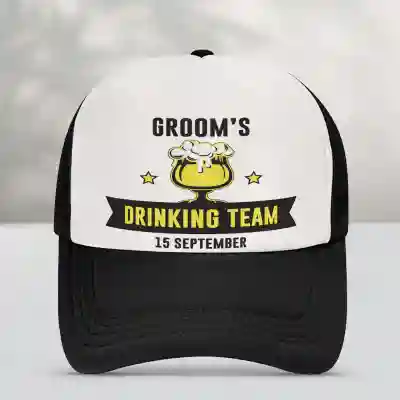 Personalizovaná čepice - Drinking team