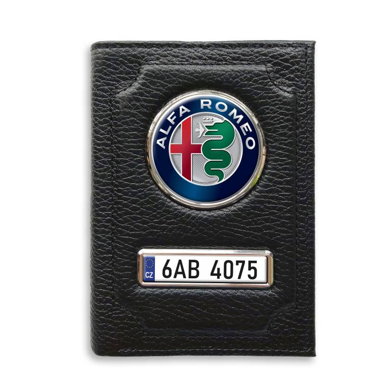 Personalizovaná peněženka na doklady Alfa Romeo