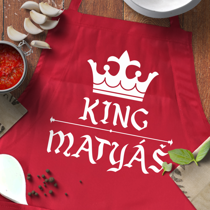 Personalizovaná Kuchyňská zástěra - King