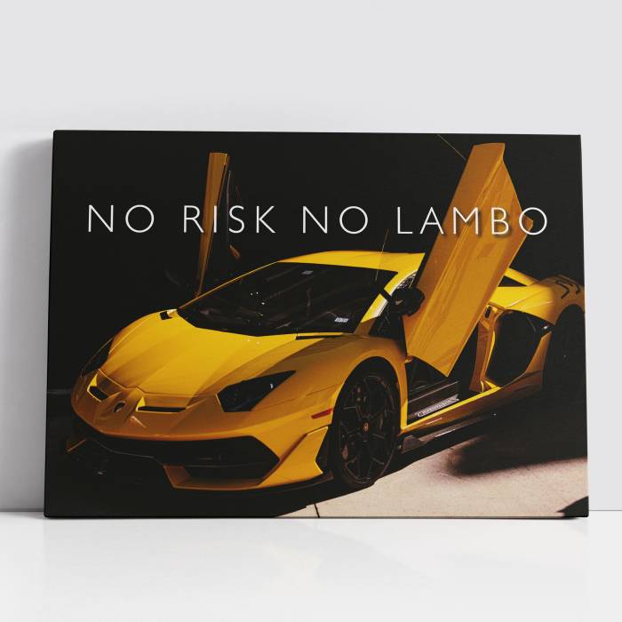 Personalizovaný canvas obraz - Lambo