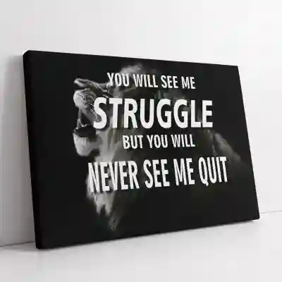 Personalizovaný canvas obraz - Struggle