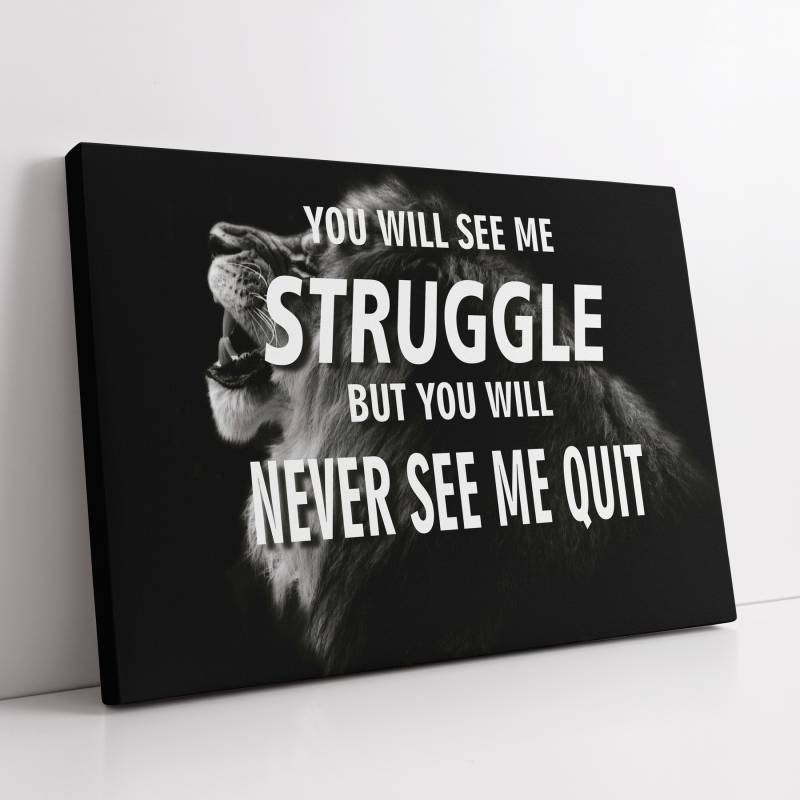 Personalizovaný canvas obraz - Struggle