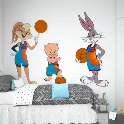 Samolepka na zeď Looney Tunes