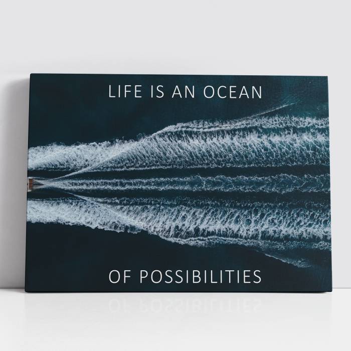 Personalizovaný canvas obraz - Life is an Ocean